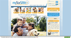 Desktop Screenshot of mystarsitter.com